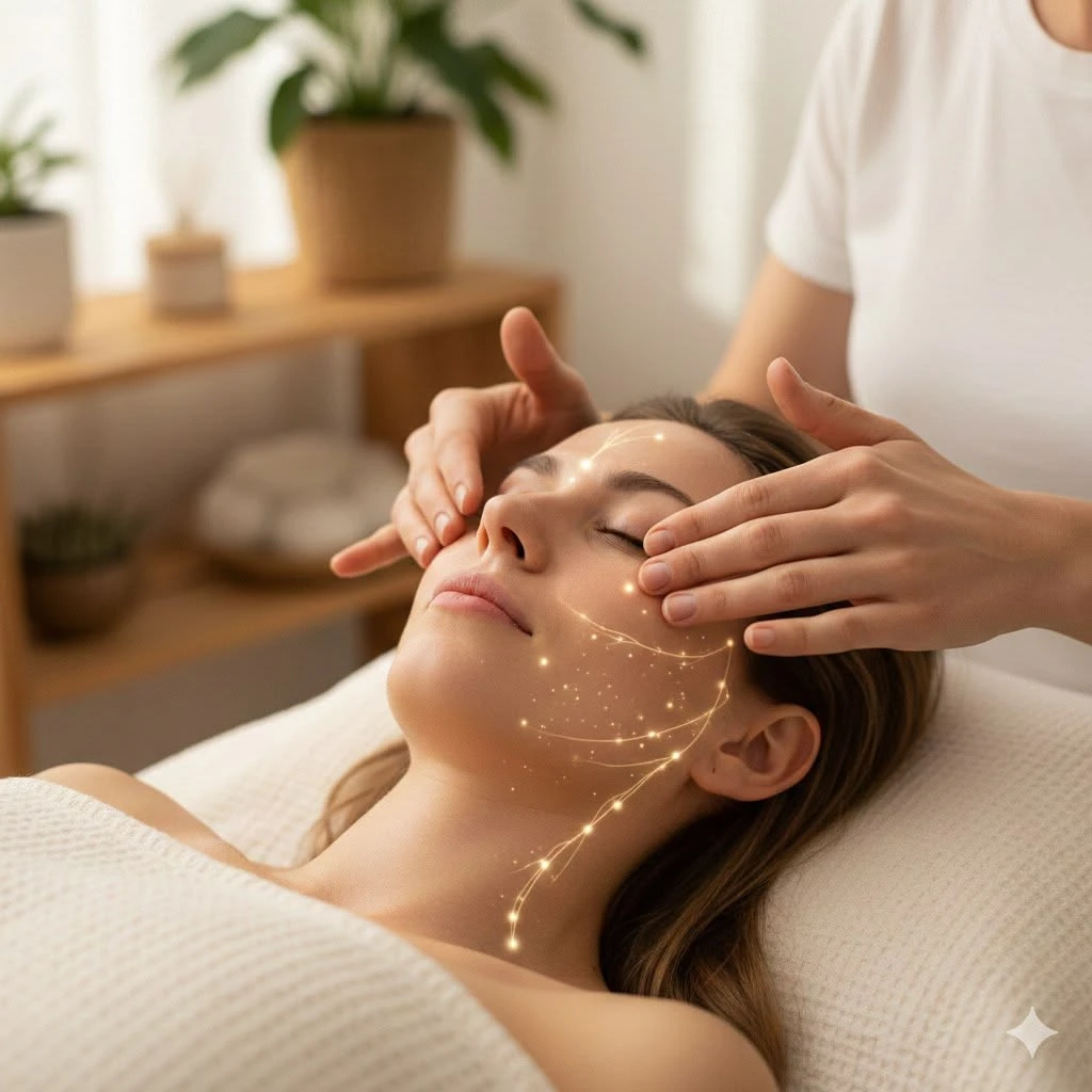 Rise Facial and Indian face lift massage