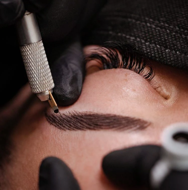 Microblading Retouch With Zahra baba pro