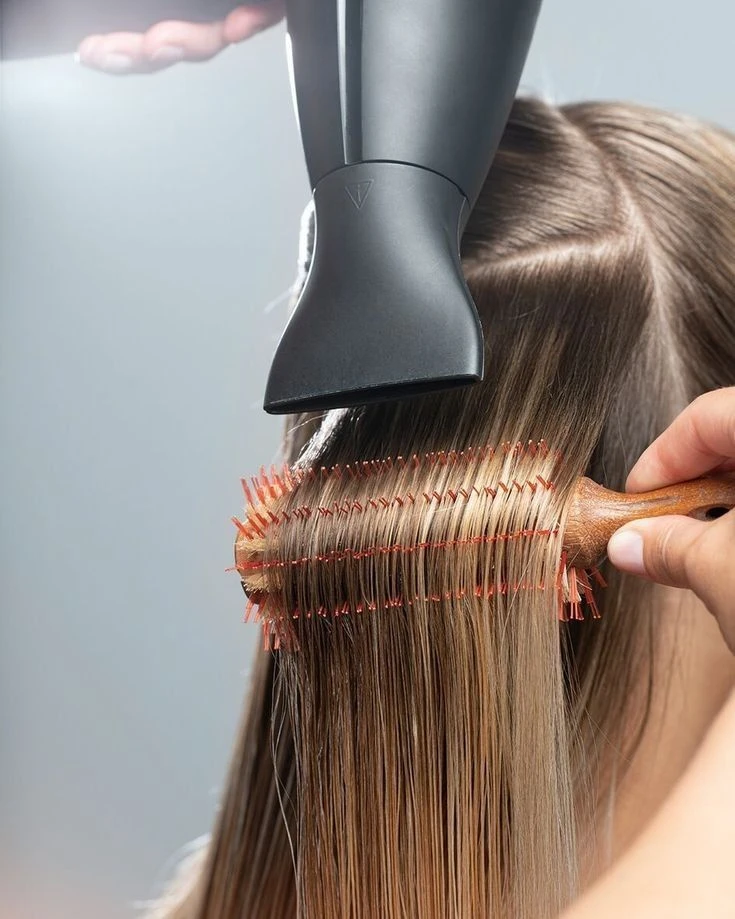 Hair normal blow dry