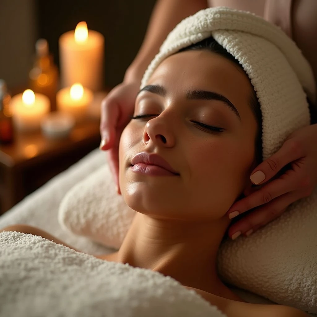 Rise Facial and Indian face lift massage
